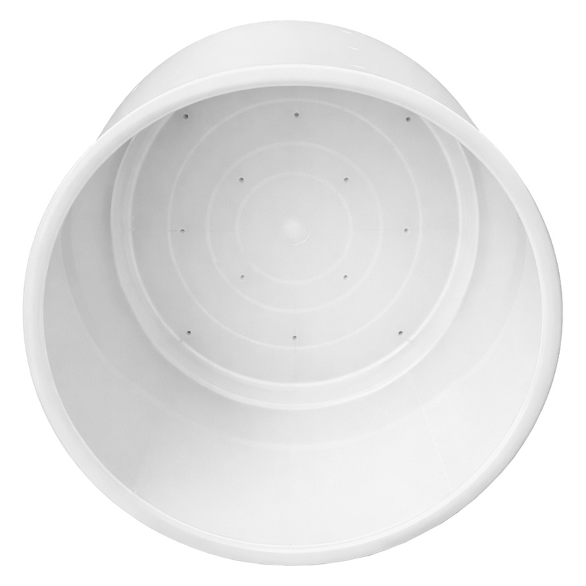 Форма "Гауда" с крышкой-поршнем (на 3-4 кг, Сыротека)